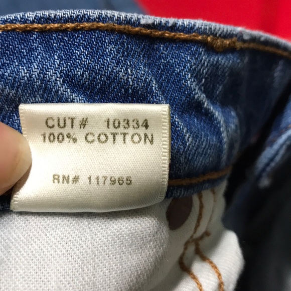 J BRAND Medium Wash Distressed Straight Leg Jeans - Picture 8 of 8